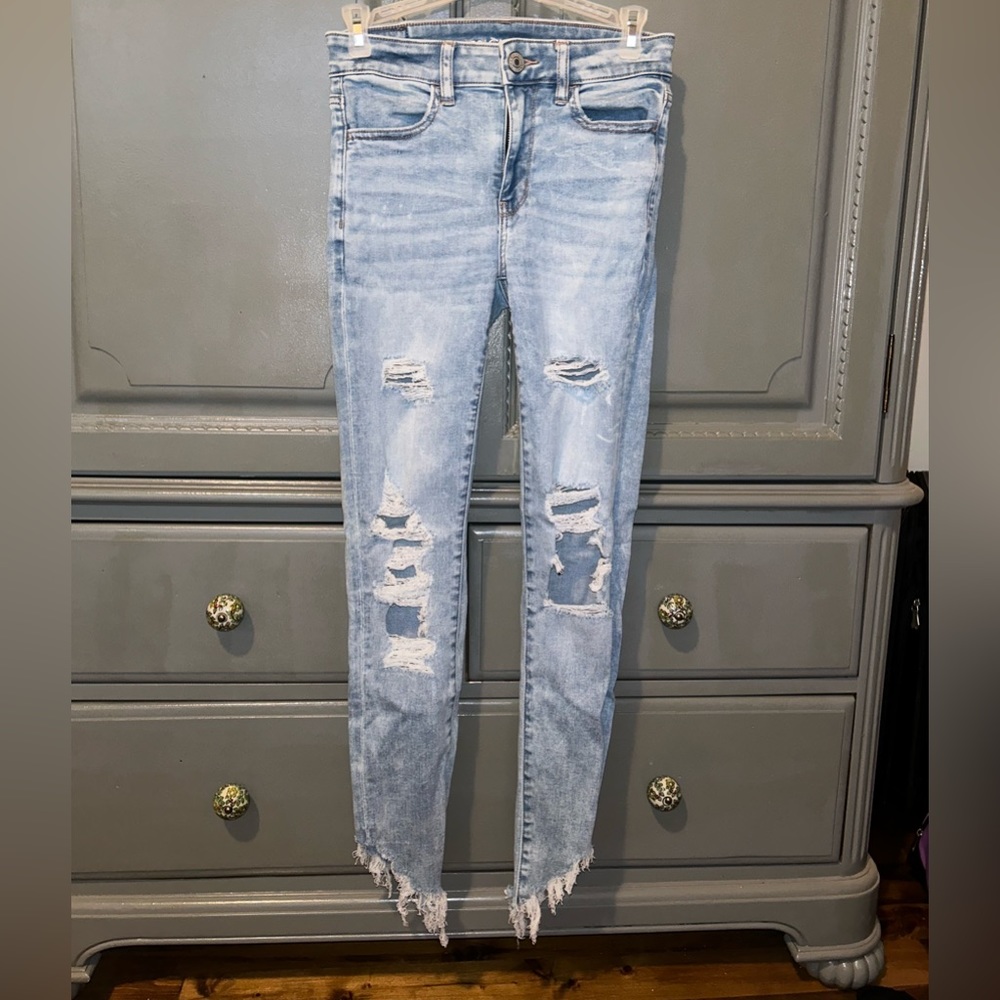 American eagle jeans size 2 long